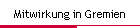 Mitwirkung in Gremien
